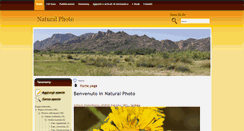 Desktop Screenshot of naturalphotodesign.it